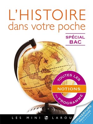 cover image of L'histoire dans votre poche--spécial bac
